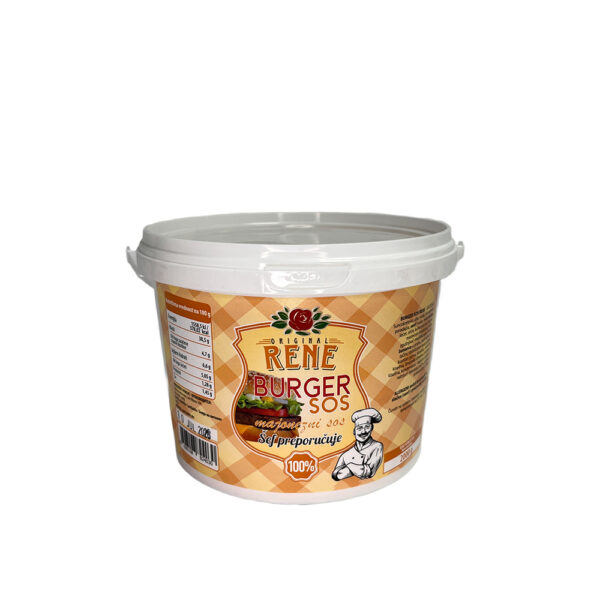 BURGER SOS 2KG RENE