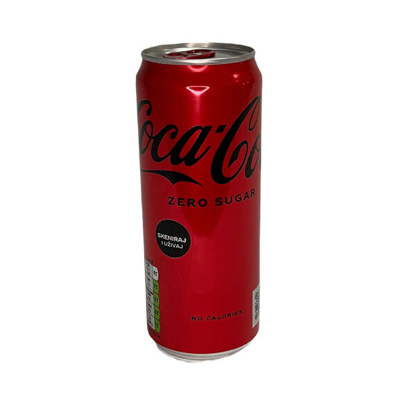 Coca cola zero 0,33 limenka
