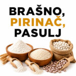 BRAŠNO, PIRINAČ, PASULJ, PREZLE