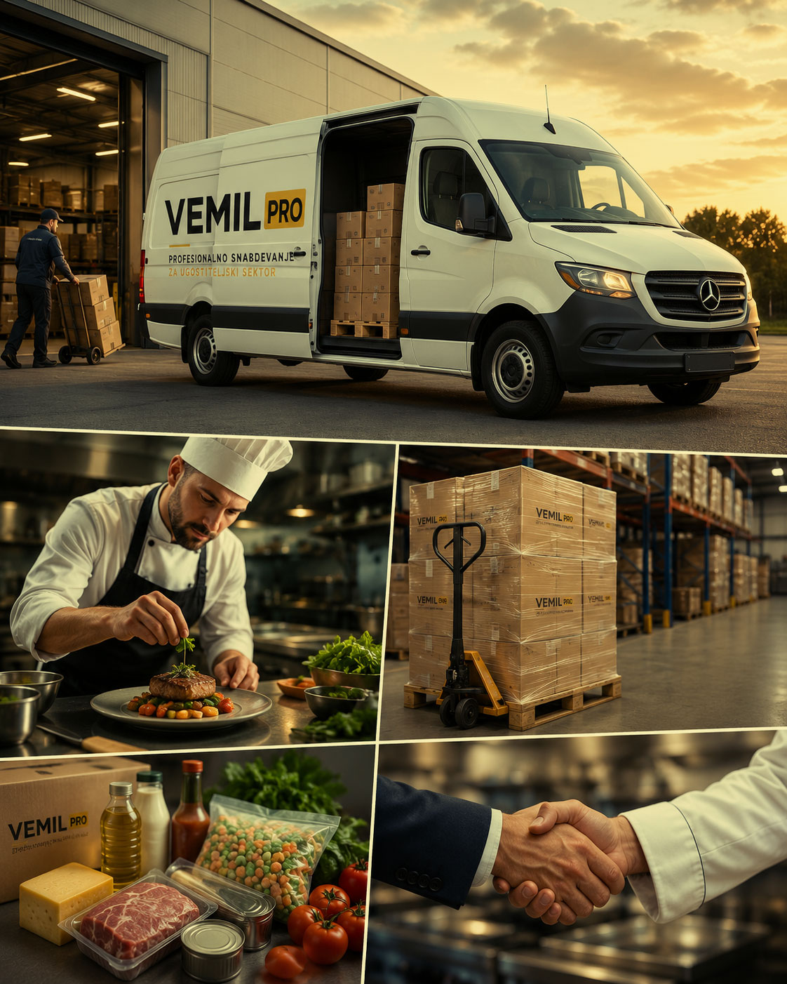 Profesionalno snabdevanje restorana kroz HoReCa distribuciju, logistiku, prehrambene proizvode i organizovanu isporuku za ugostiteljski sektor