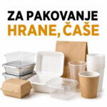 ZA PAKOVANJE HRANE,ČAŠE, SALVETE I OSTALO